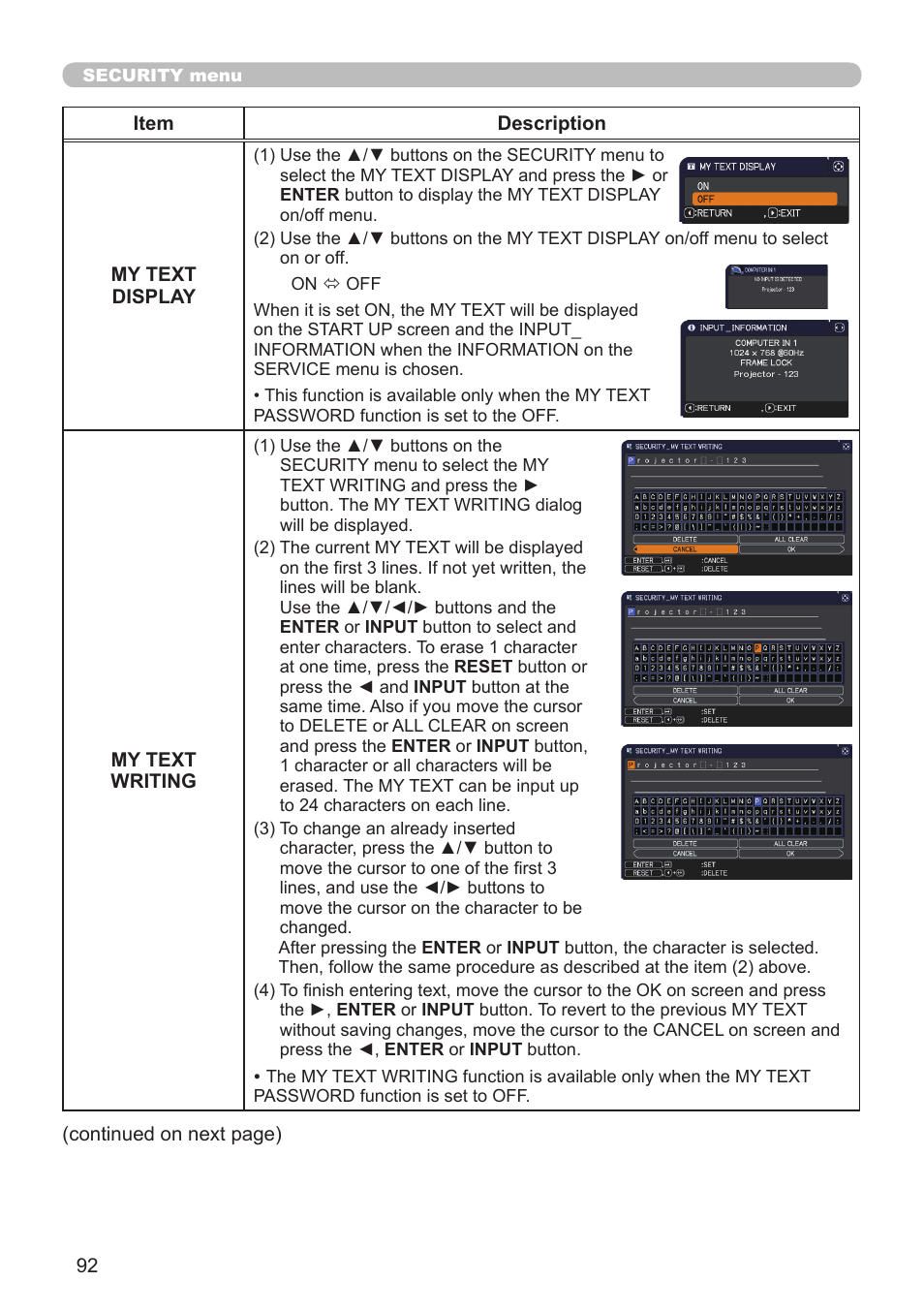 Dukane Projector 976SX User Manual | Page 92 / 128