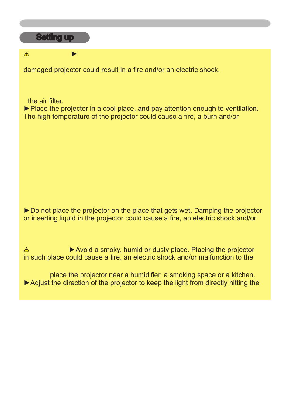 Setting up | Dukane 401-8755E-01 User Manual | Page 9 / 82