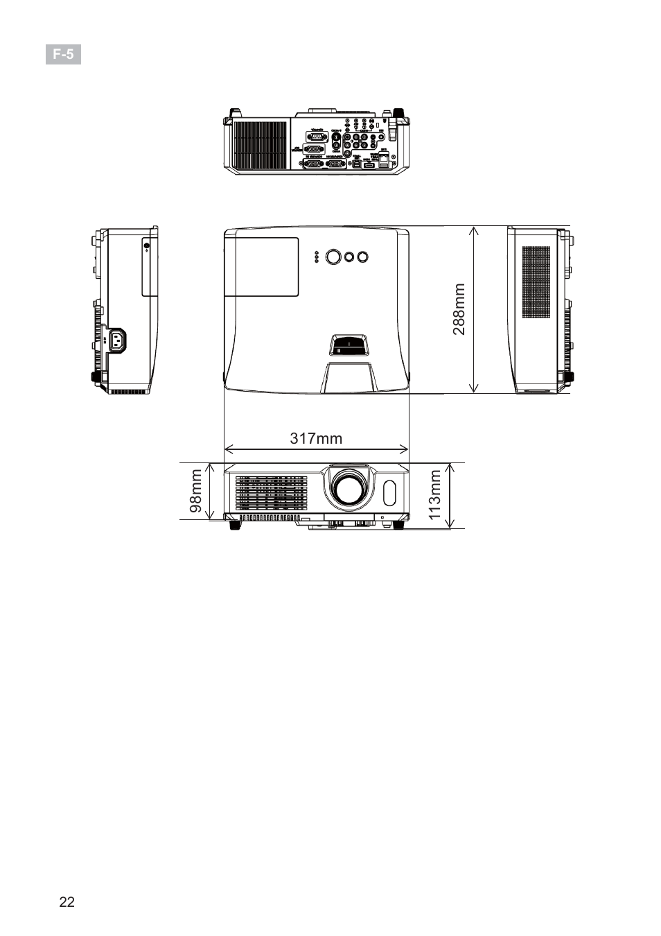 Dukane DATA VIDEO PROJECTOR 8927HW-RJ User Manual | Page 24 / 24