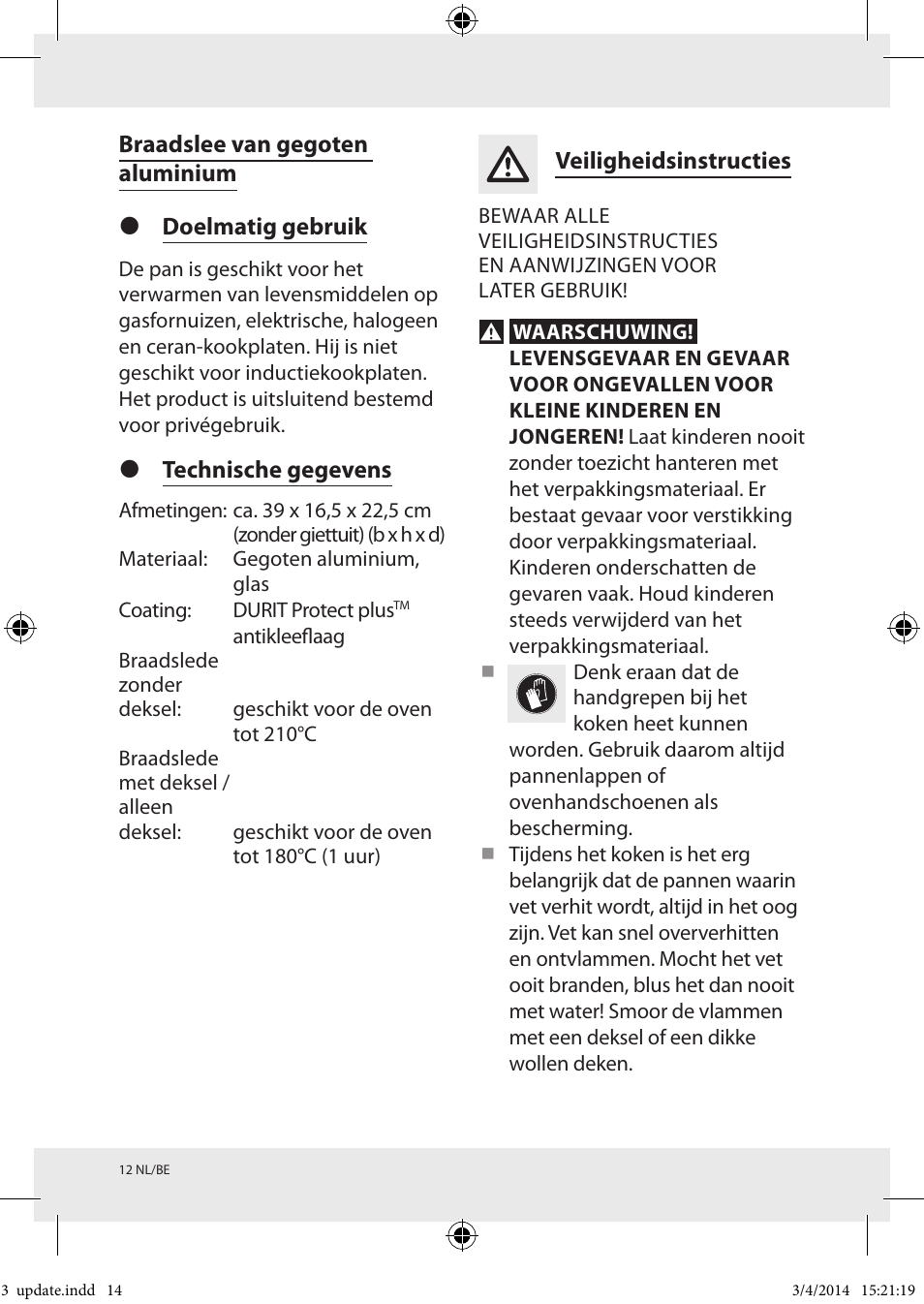 Ernesto Z32128A/ Z32128B User Manual | Page 14 / 20