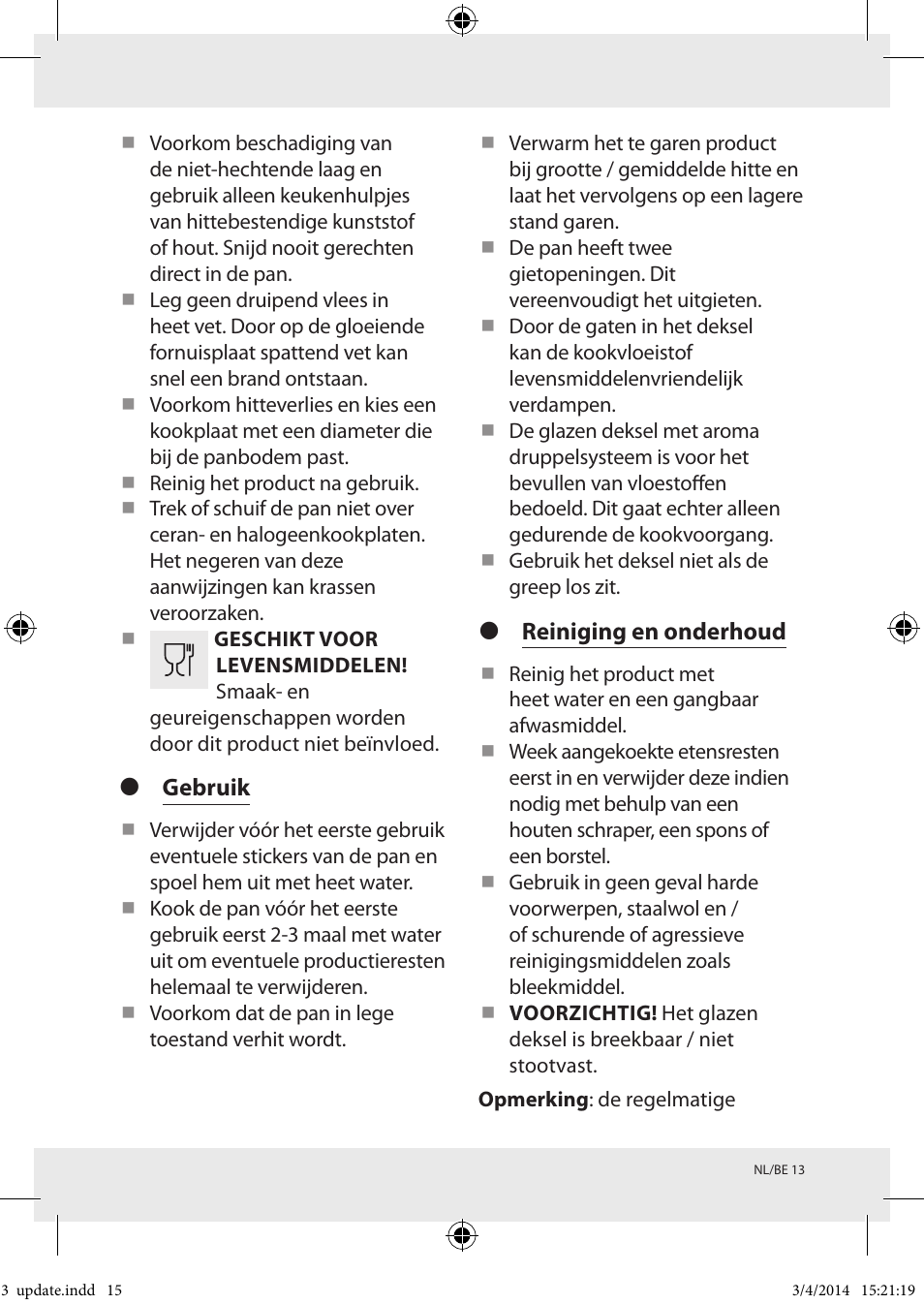 Ernesto Z32128A/ Z32128B User Manual | Page 15 / 20