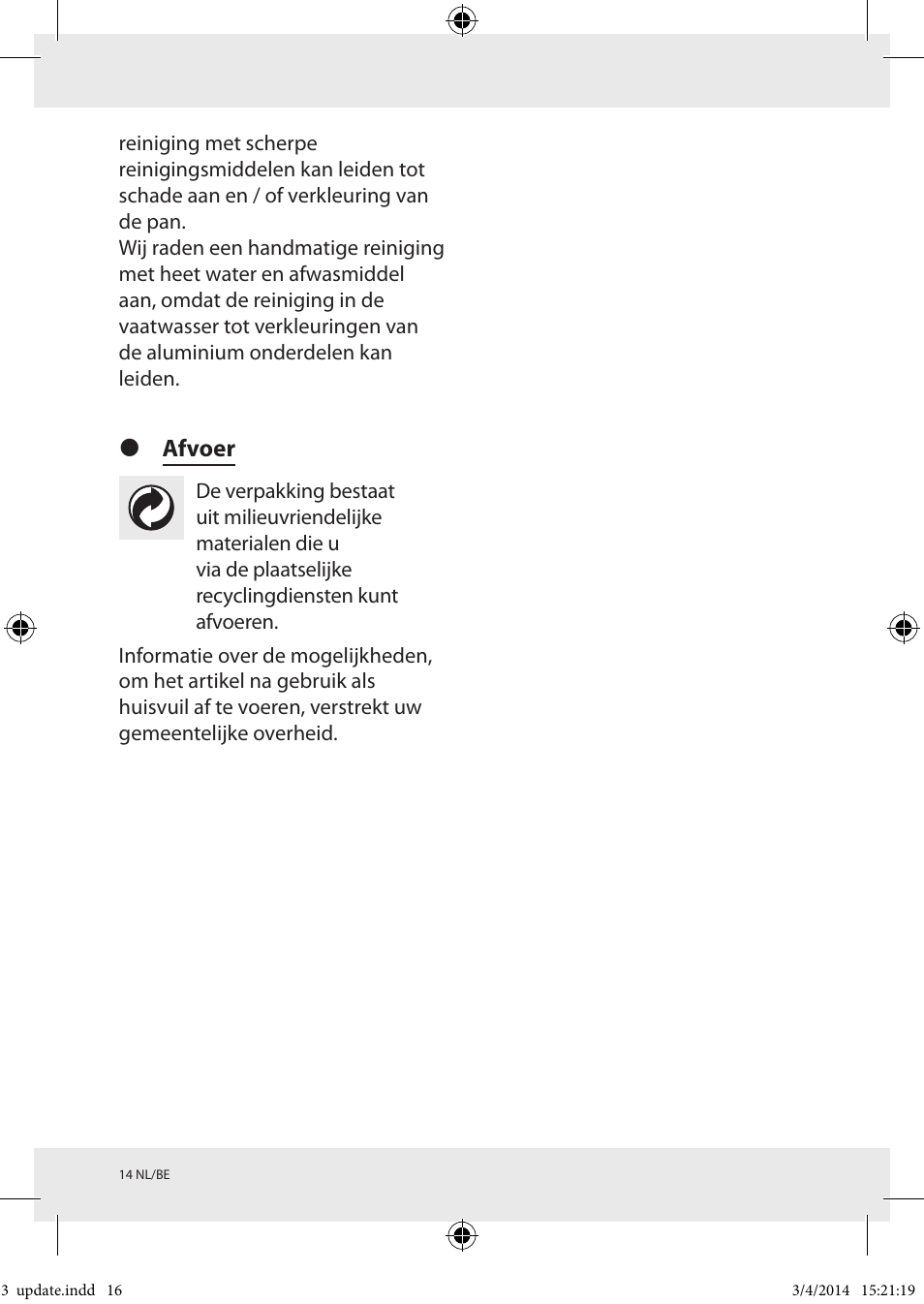 Ernesto Z32128A/ Z32128B User Manual | Page 16 / 20