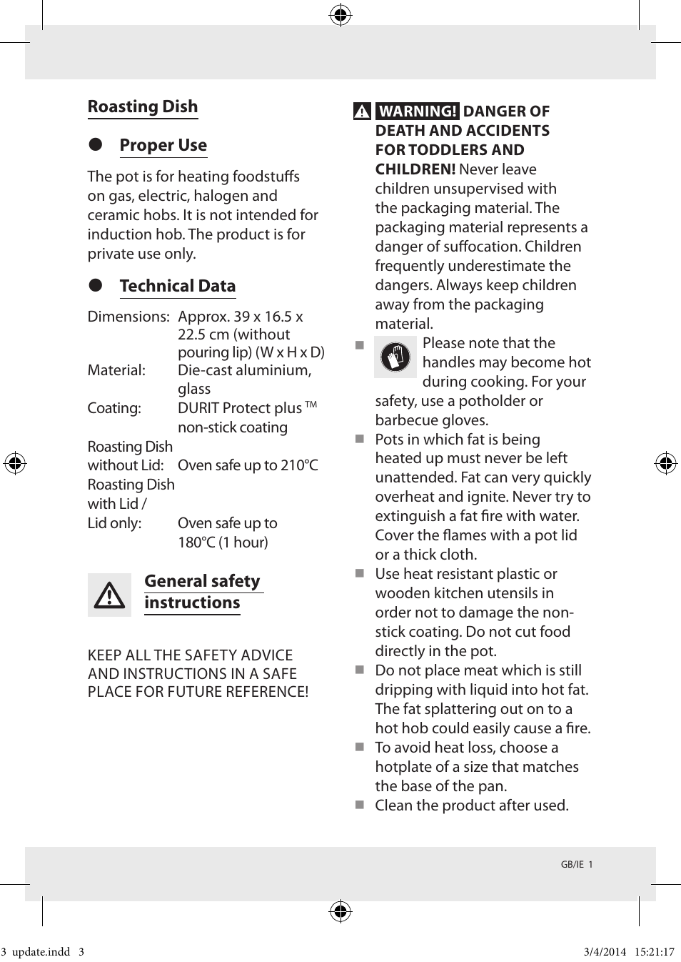 Ernesto Z32128A/ Z32128B User Manual | Page 3 / 20