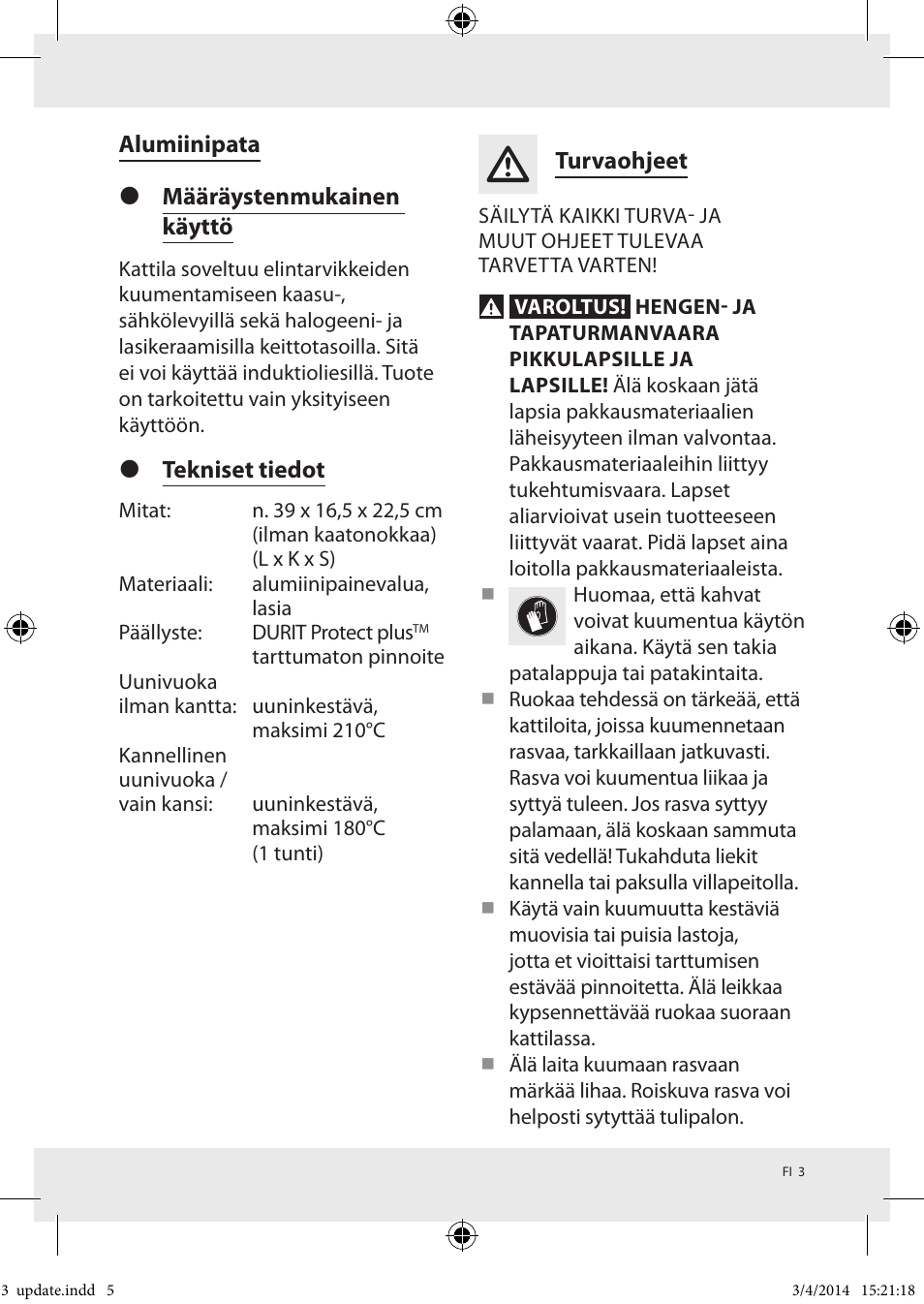 Ernesto Z32128A/ Z32128B User Manual | Page 5 / 20