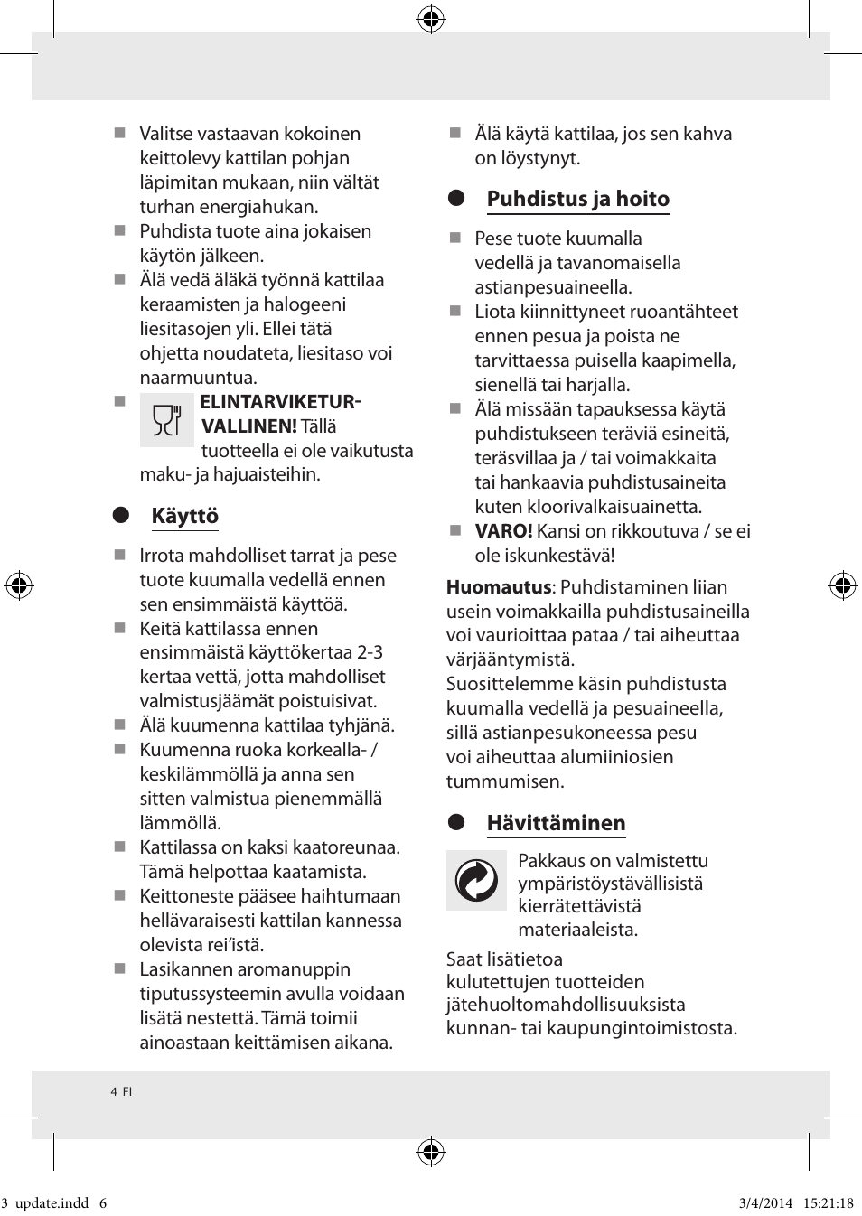 Ernesto Z32128A/ Z32128B User Manual | Page 6 / 20