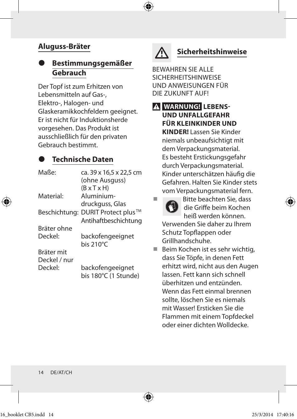 Ernesto Z32128A/ Z32128B User Manual | Page 14 / 17