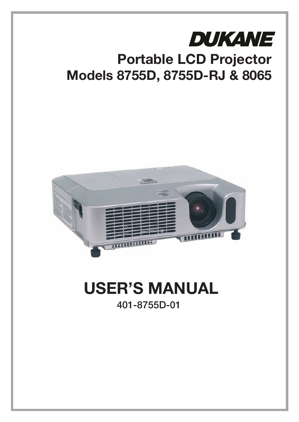 Dukane 8065 User Manual | 114 pages