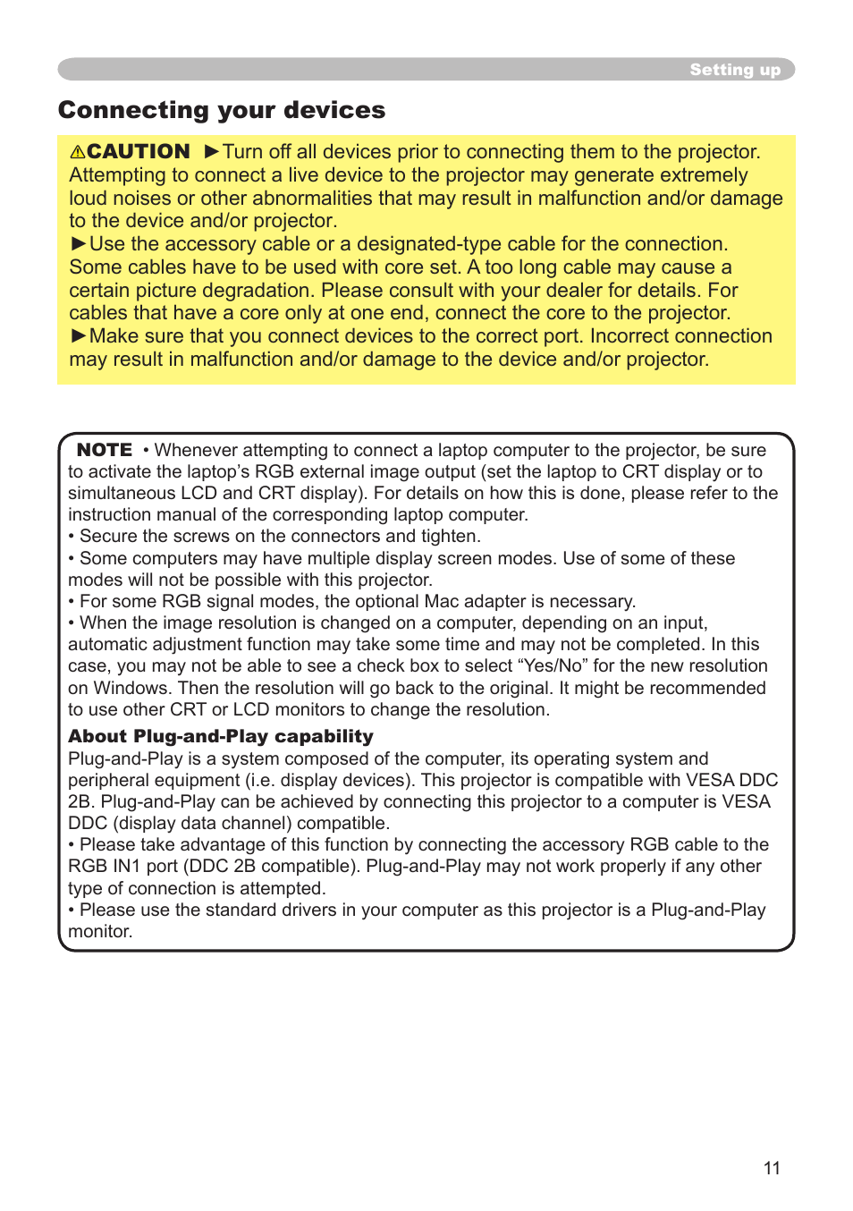 Connecting your devices | Dukane 8065 User Manual | Page 13 / 114