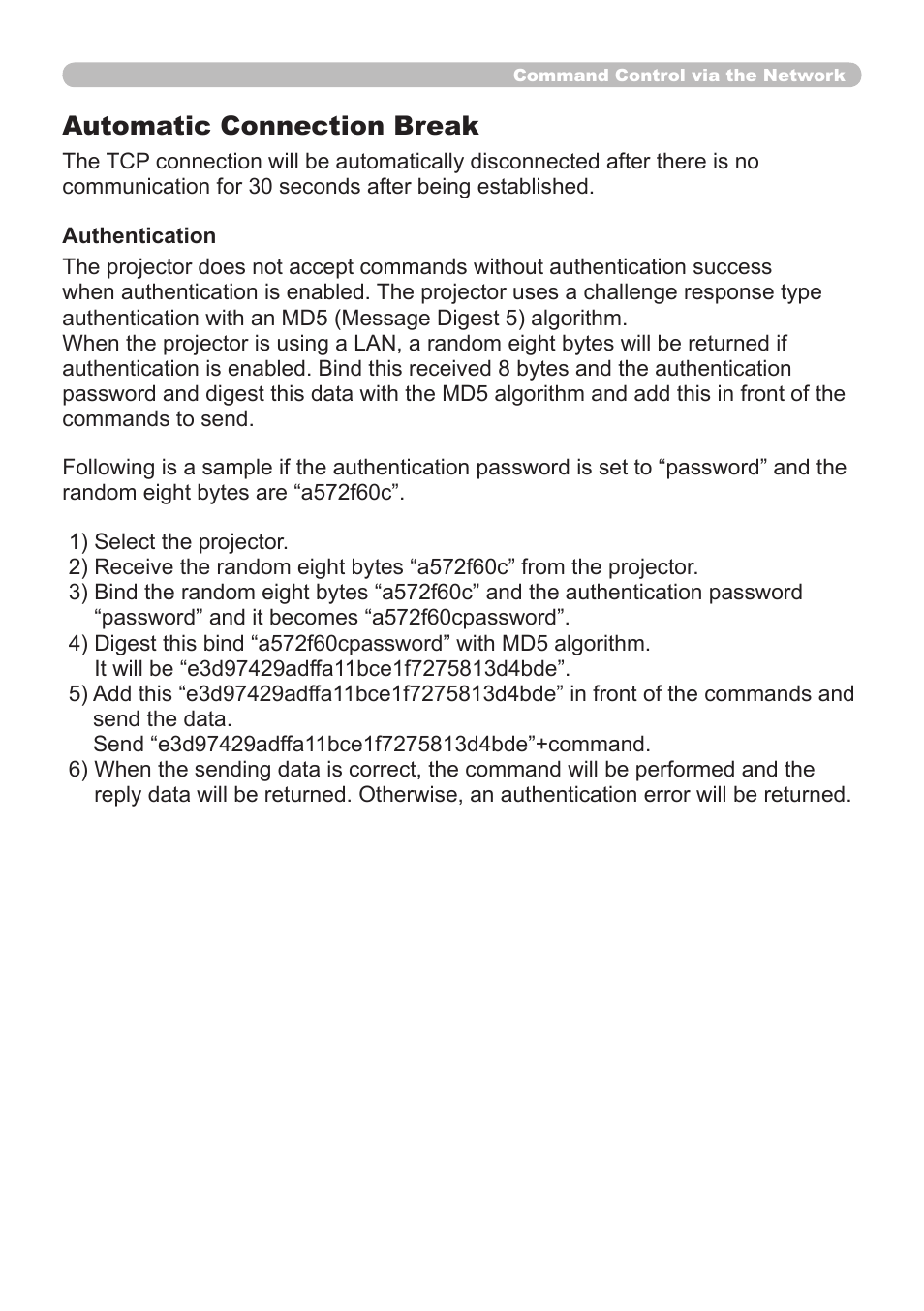 Automatic connection break | Dukane 8065 User Manual | Page 97 / 114