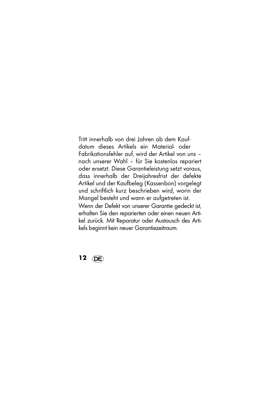 Ernesto IAN 48715 User Manual | Page 12 / 84
