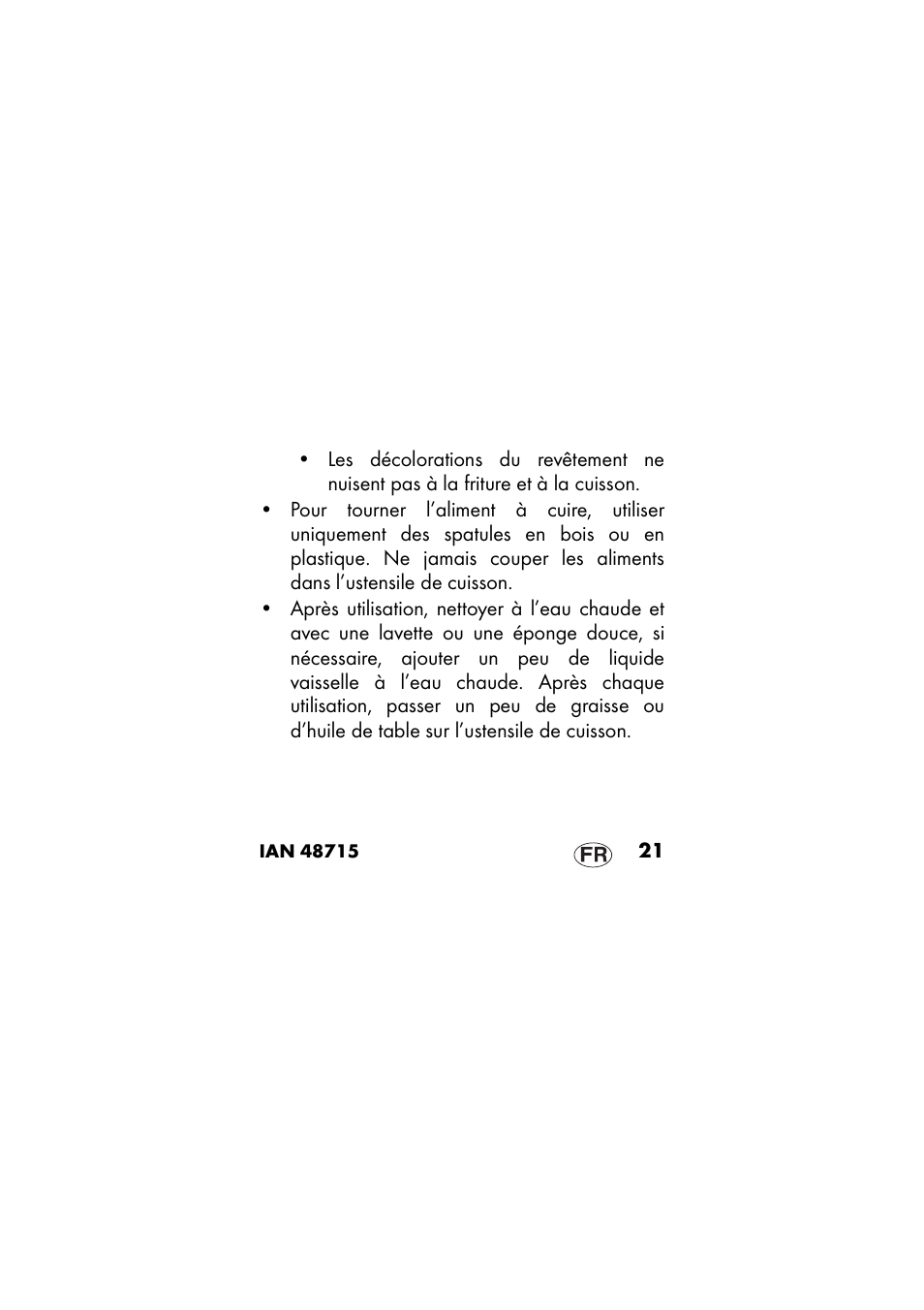 Ernesto IAN 48715 User Manual | Page 21 / 84