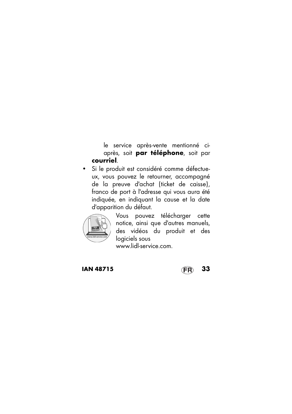 Ernesto IAN 48715 User Manual | Page 33 / 84