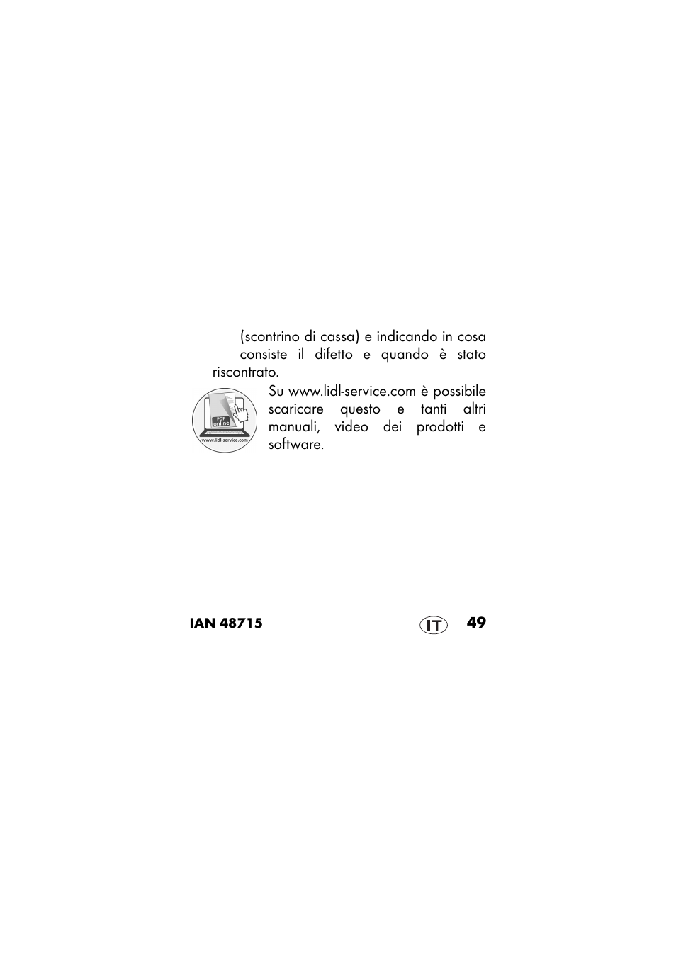 Ernesto IAN 48715 User Manual | Page 49 / 84