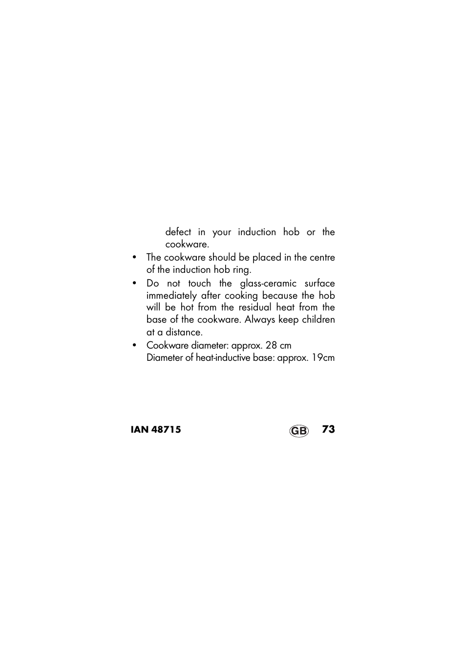 Ernesto IAN 48715 User Manual | Page 73 / 84