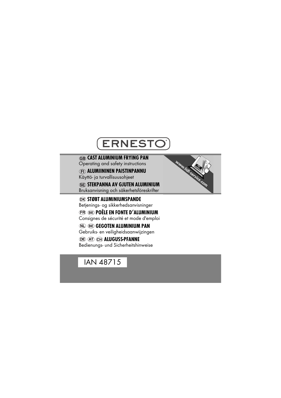 Ernesto 409568 User Manual | 112 pages