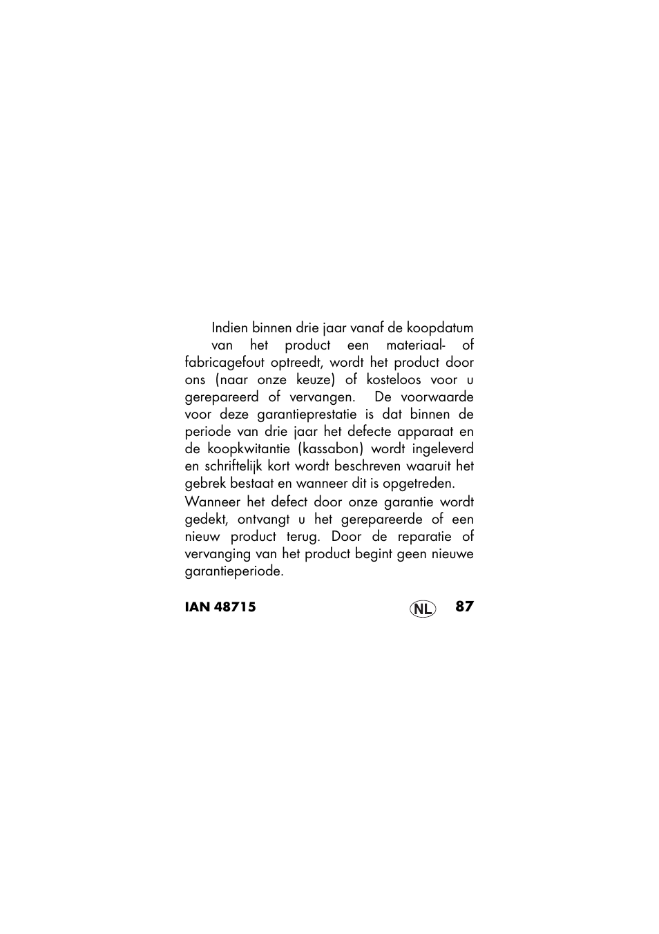 Ernesto 409568 User Manual | Page 87 / 112