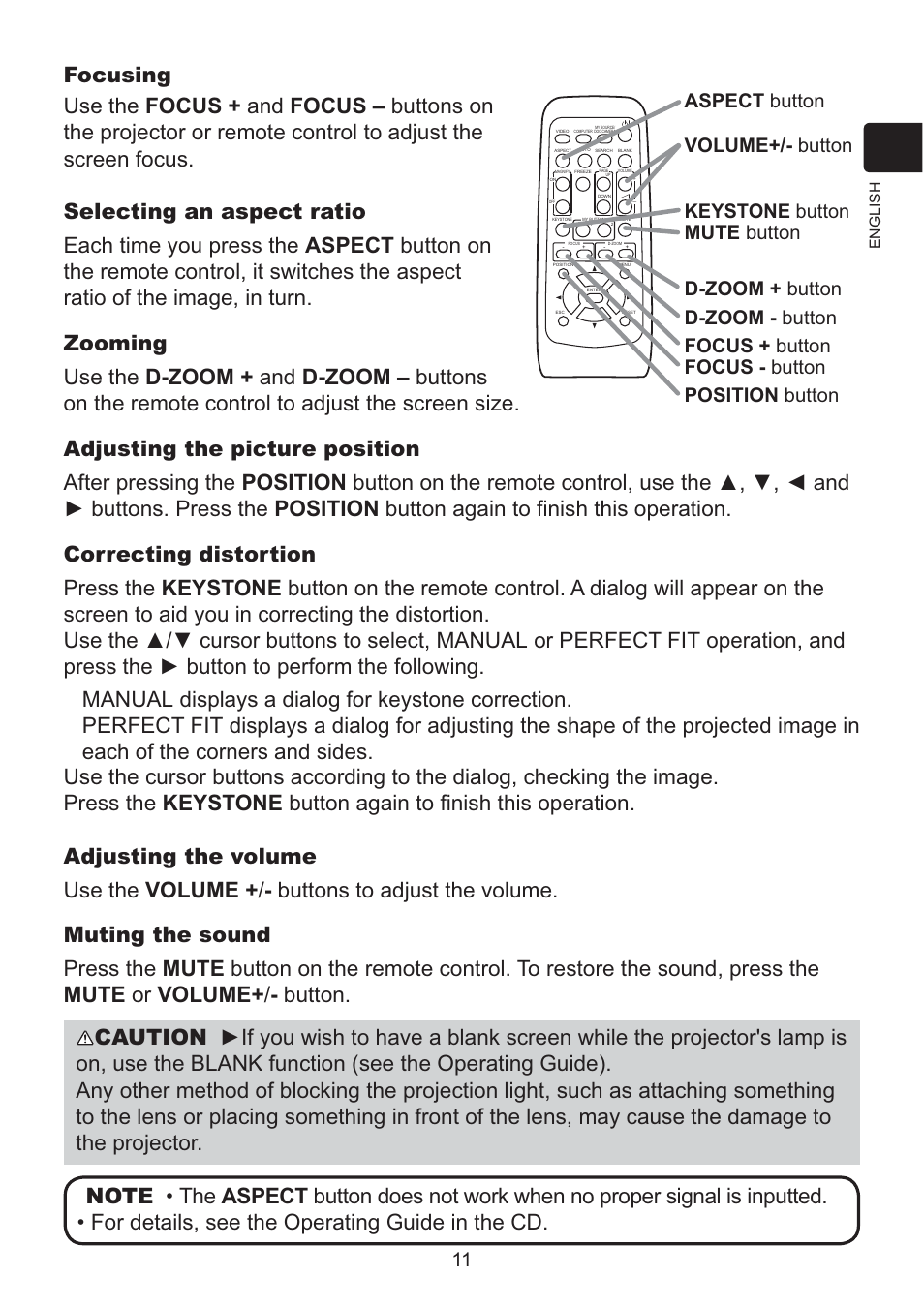 Dukane Data Video LCD - Interactive WXGA UST Projector 8107HWI User Manual | Page 13 / 28