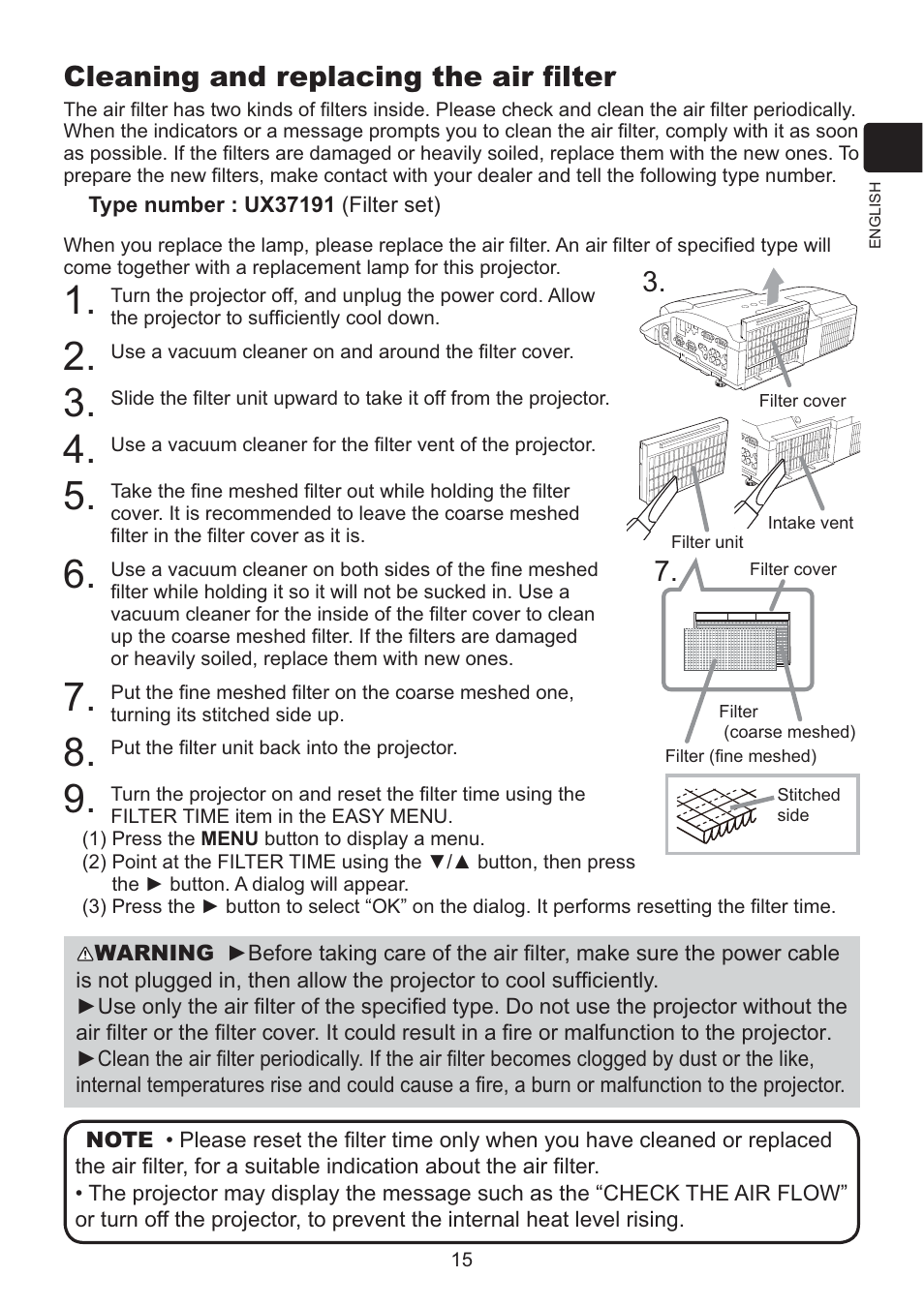 Dukane Data Video LCD - Interactive WXGA UST Projector 8107HWI User Manual | Page 17 / 28