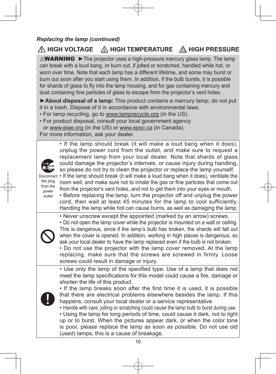 Dukane LCD Data Video Projector 8104HW User Manual | Page 18 / 24