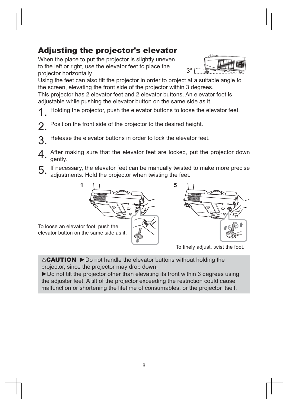 Dukane Projector 8112 User Manual | Page 8 / 17