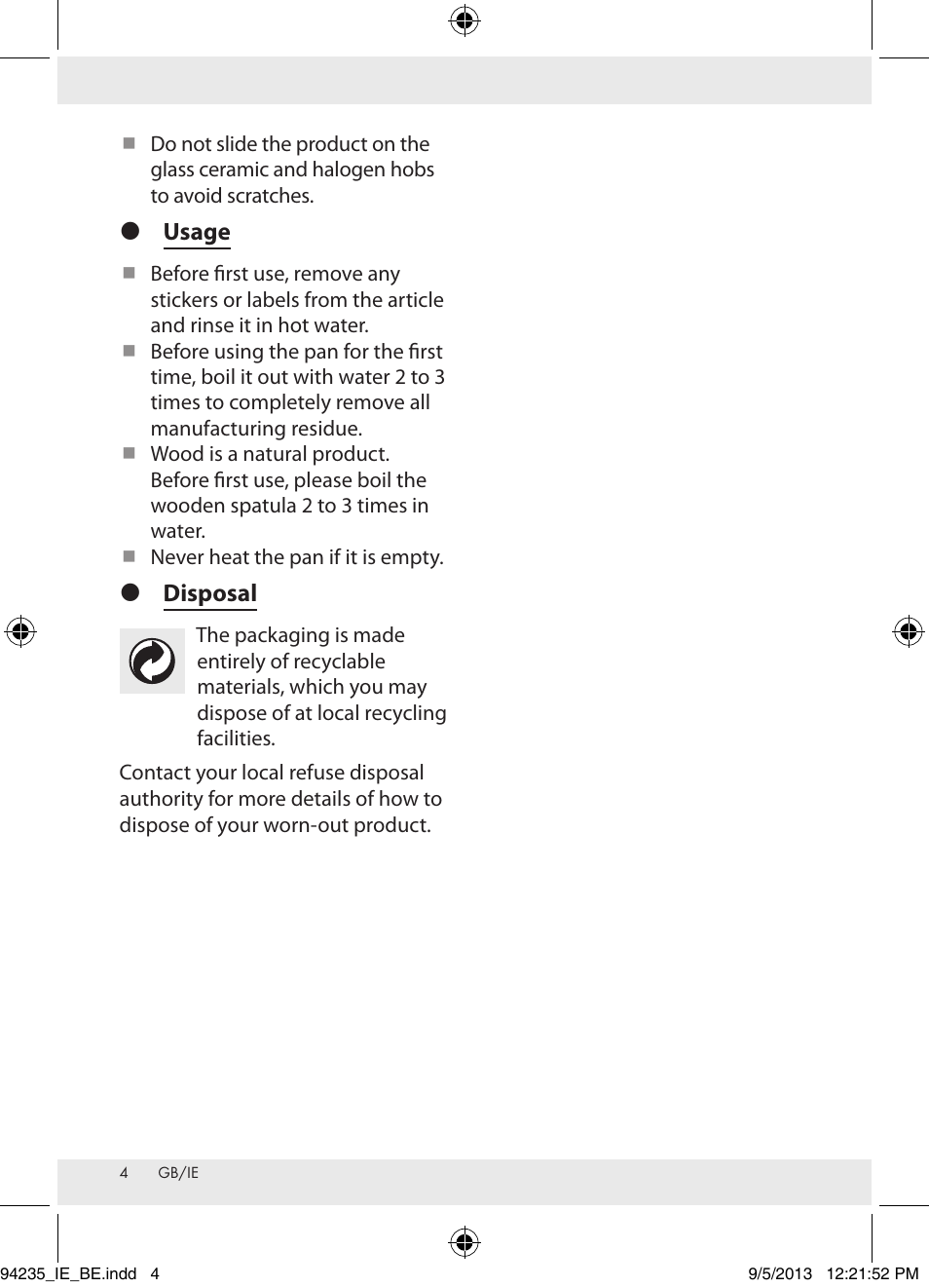 Ernesto Z29473 User Manual | Page 4 / 17