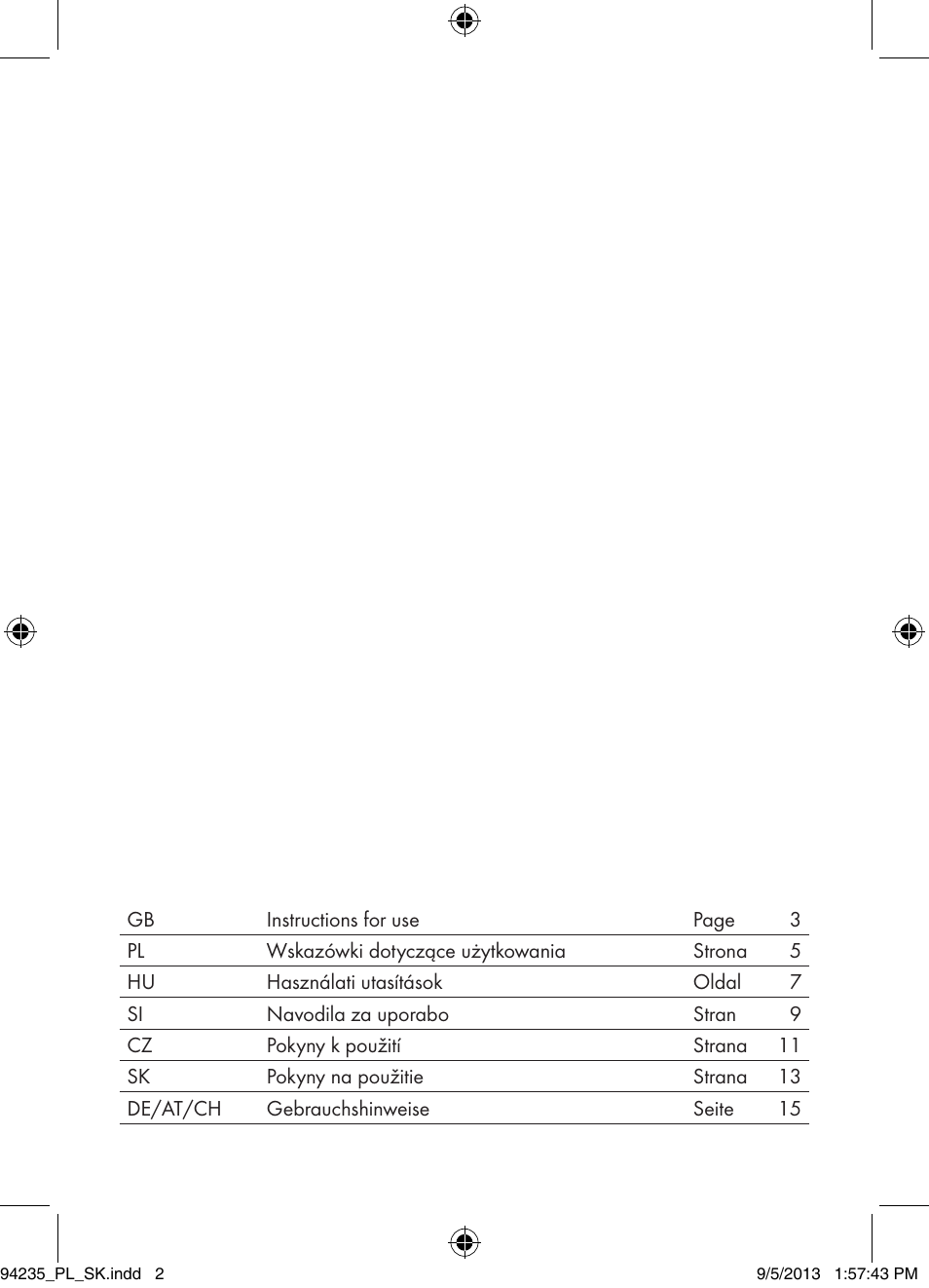 Ernesto Z29473 User Manual | Page 2 / 17
