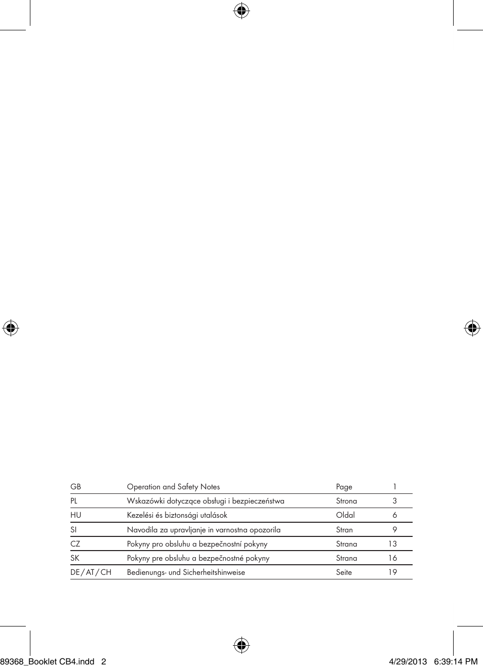Ernesto Z30064 User Manual | Page 2 / 25