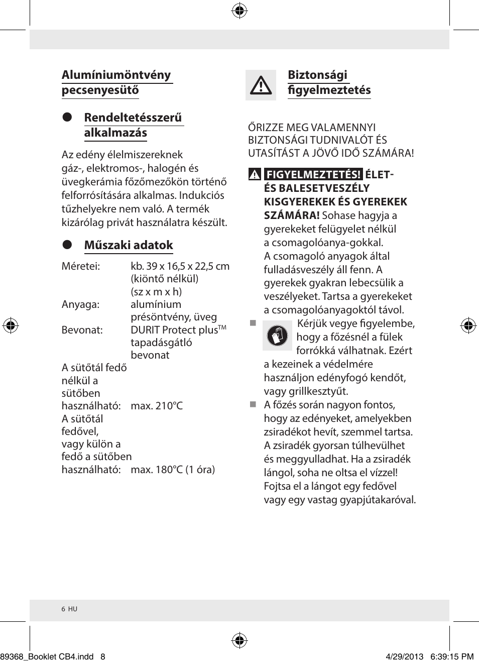 Ernesto Z30064 User Manual | Page 8 / 25
