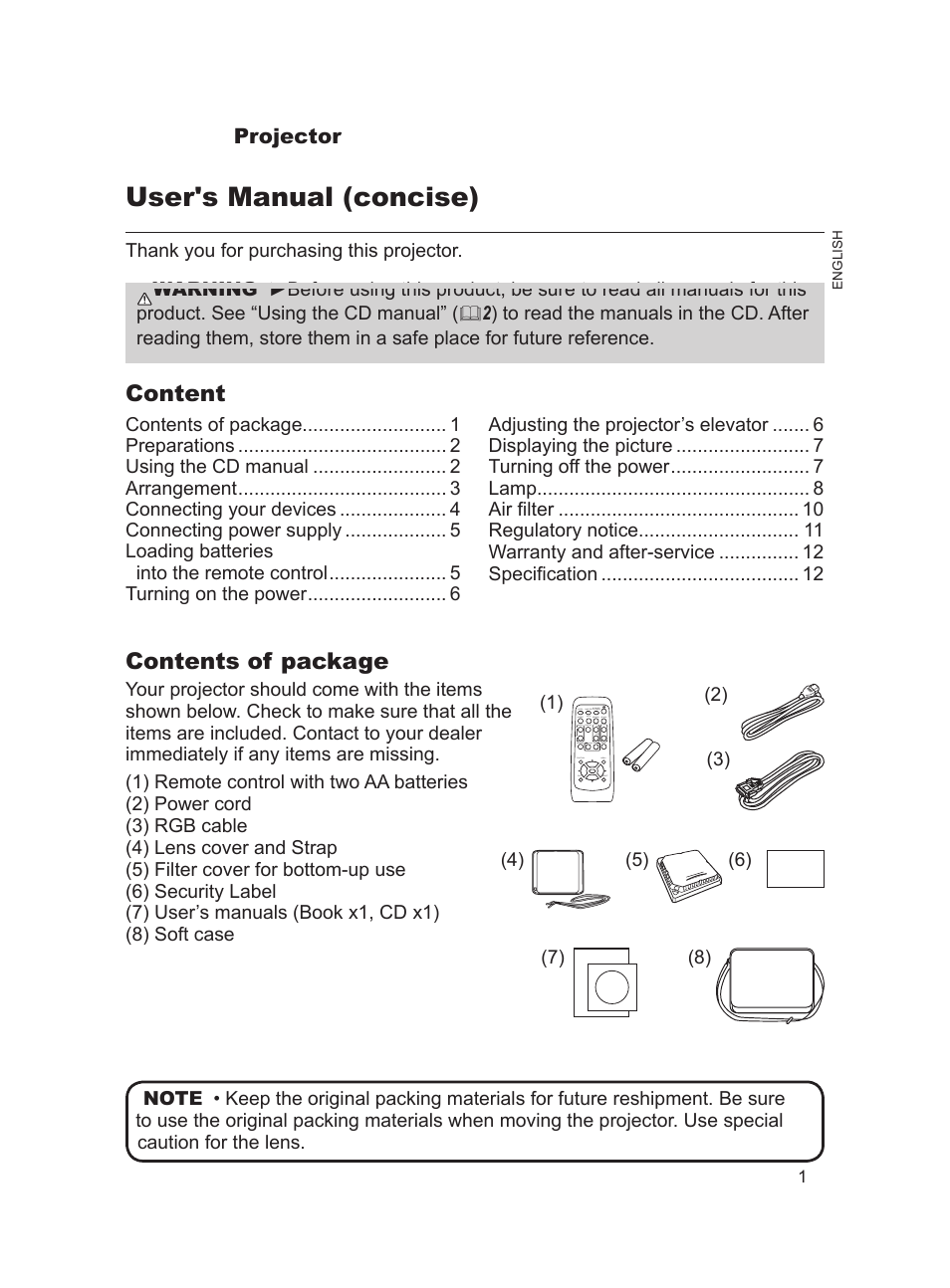 Dukane ImagePro 8783 User Manual | 12 pages