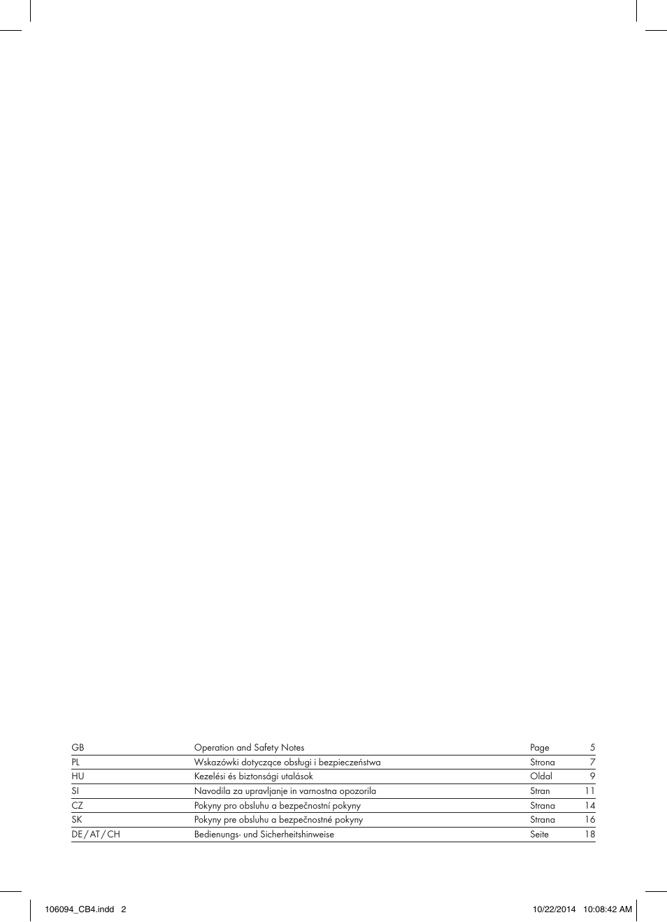Ernesto Z17066 User Manual | Page 2 / 20