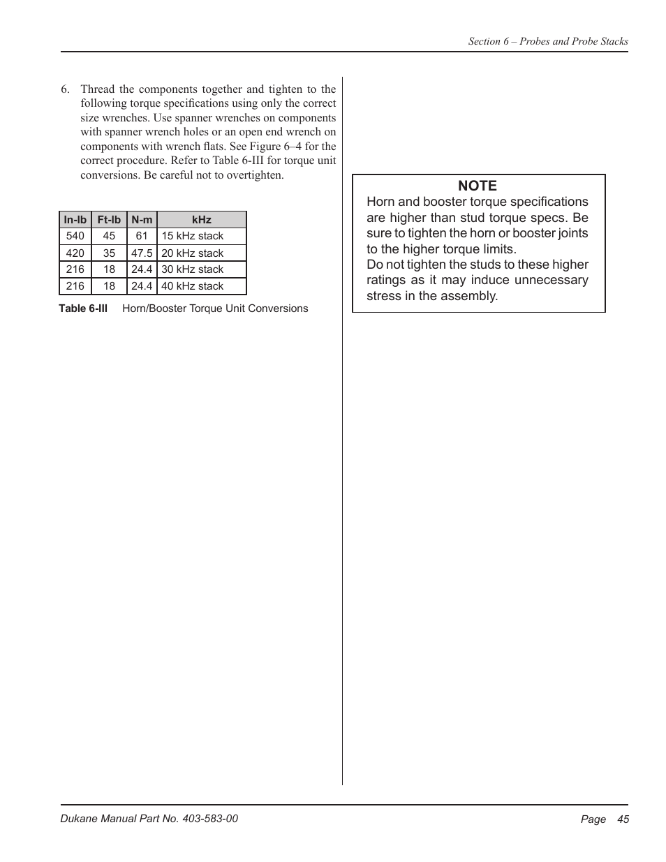 Dukane iQ Series ULTRASONIC POWER SUPPLY AL ISO 9001:2008 User Manual | Page 51 / 78