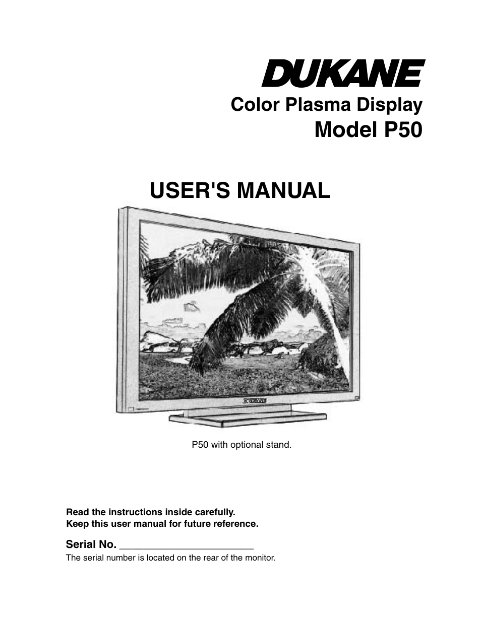 Dukane P50 User Manual | 42 pages