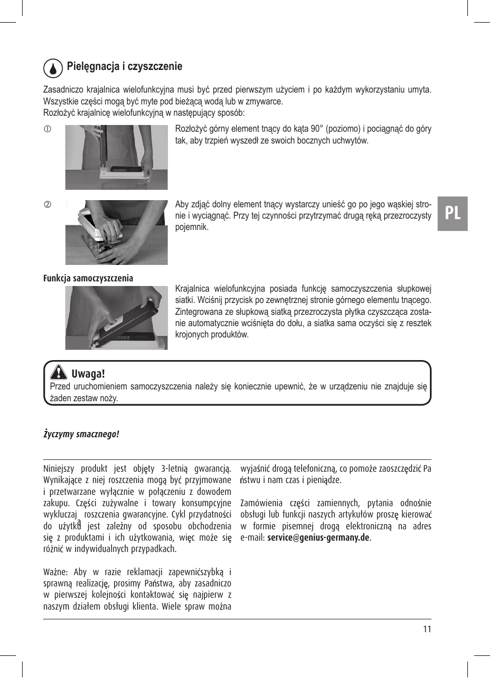 Ernesto Multi Slicer User Manual | Page 11 / 32