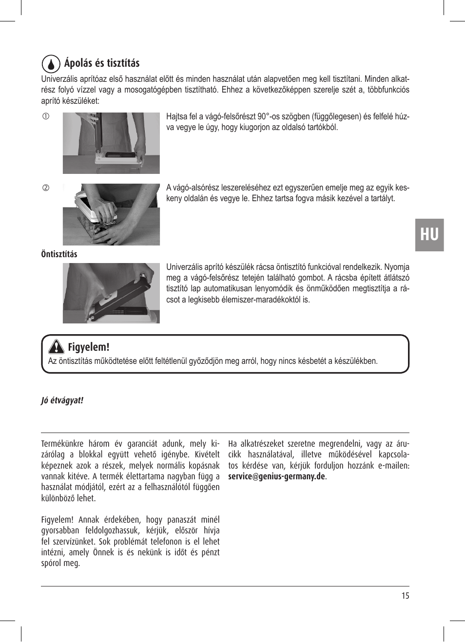 Ernesto Multi Slicer User Manual | Page 15 / 32