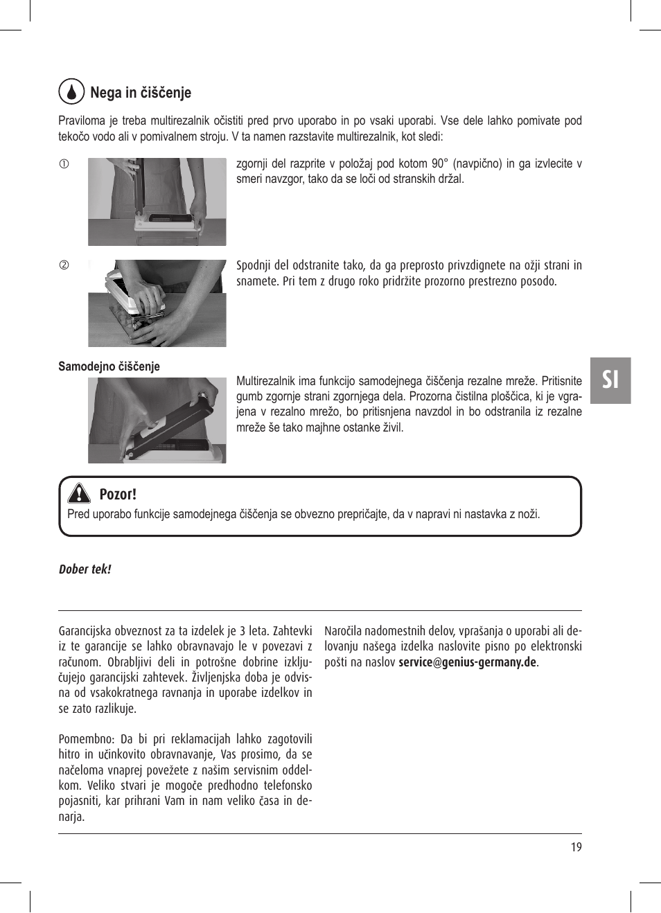 Ernesto Multi Slicer User Manual | Page 19 / 32