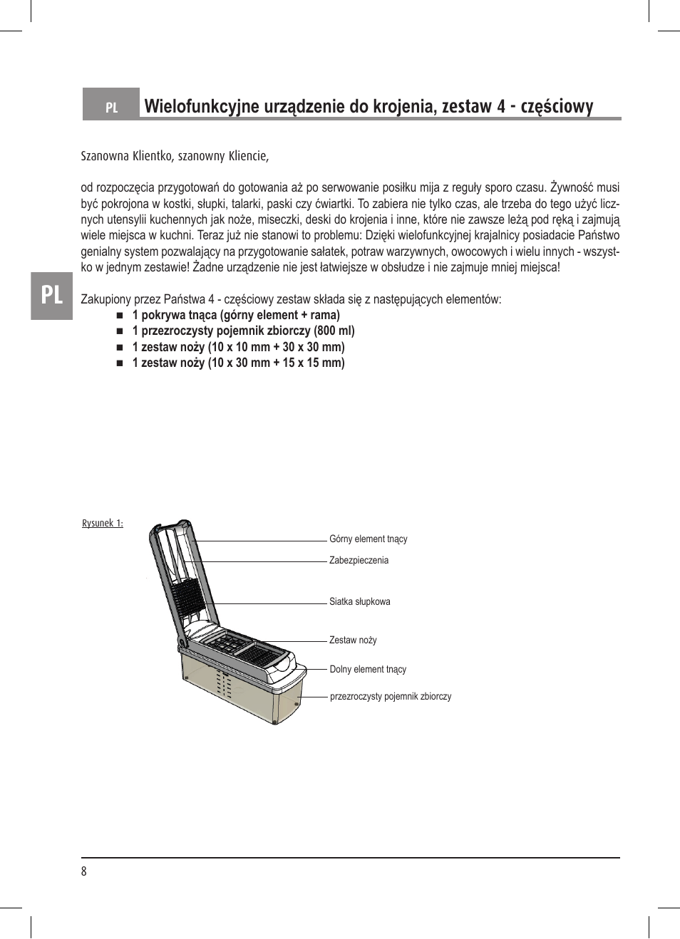 Ernesto Multi Slicer User Manual | Page 8 / 32