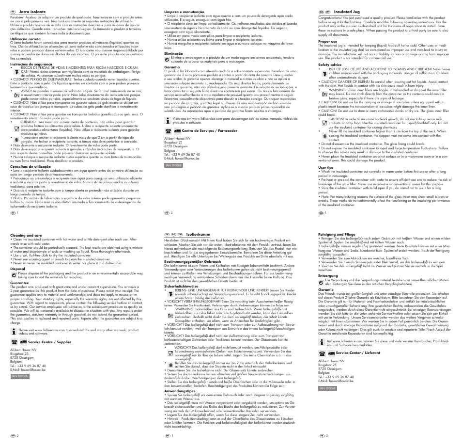 Ernesto Insulated Flask User Manual | Page 2 / 2