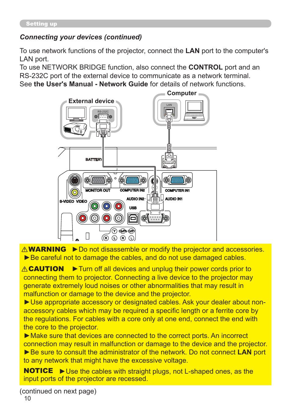 Dukane Projector 8920H-RJ User Manual | Page 10 / 75