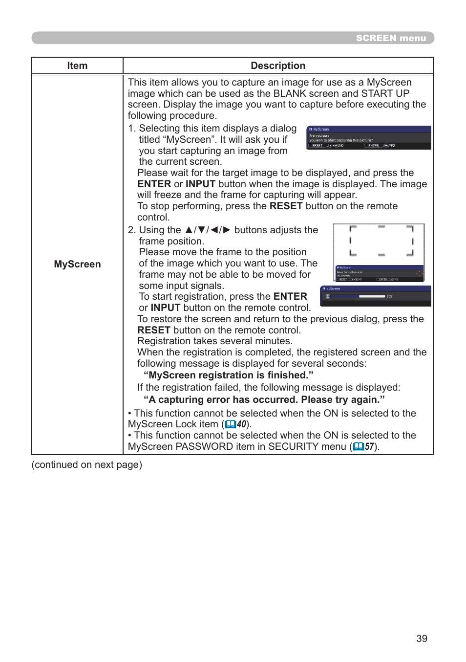 Dukane Projector 8920H-RJ User Manual | Page 39 / 75