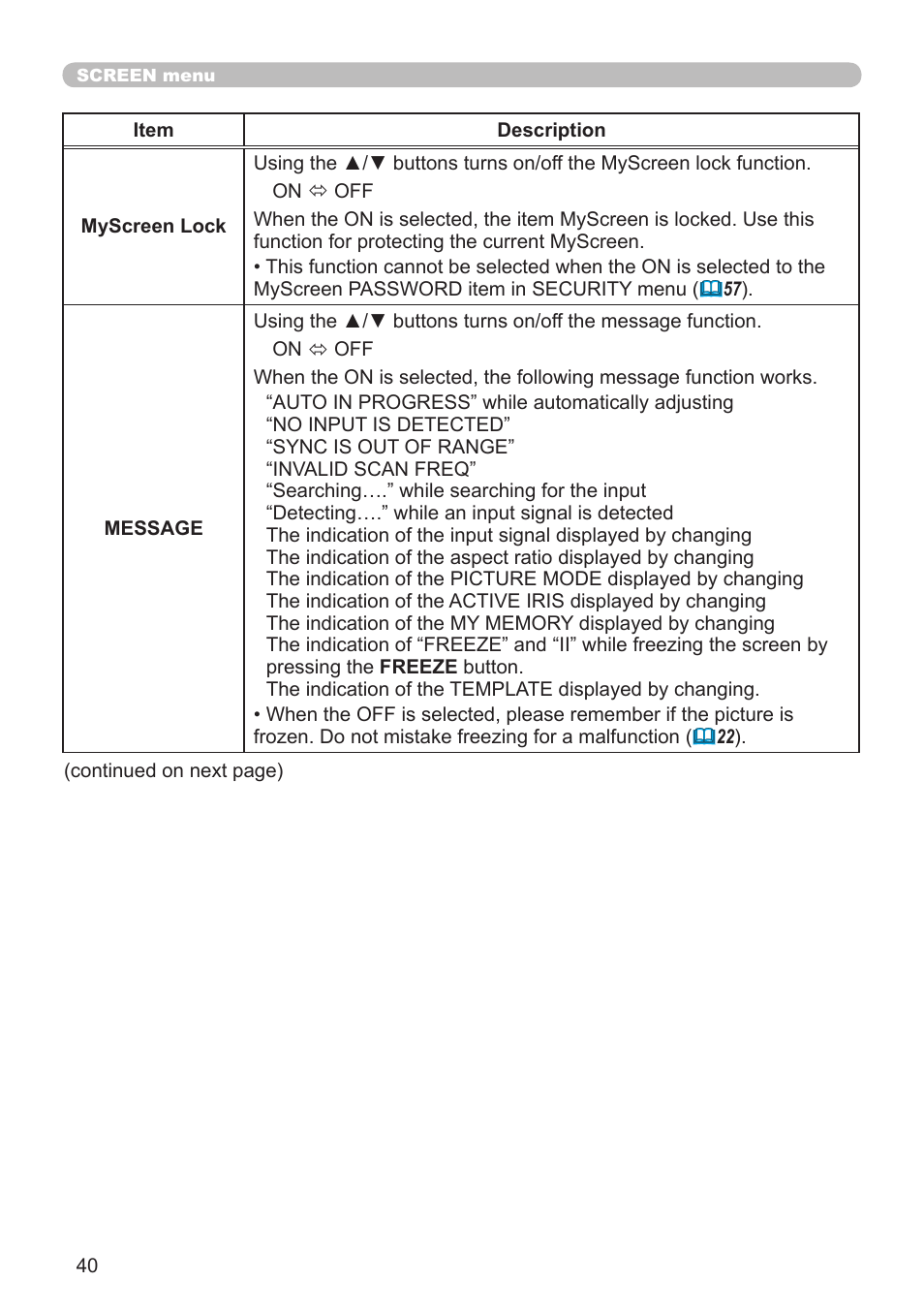 Dukane Projector 8920H-RJ User Manual | Page 40 / 75