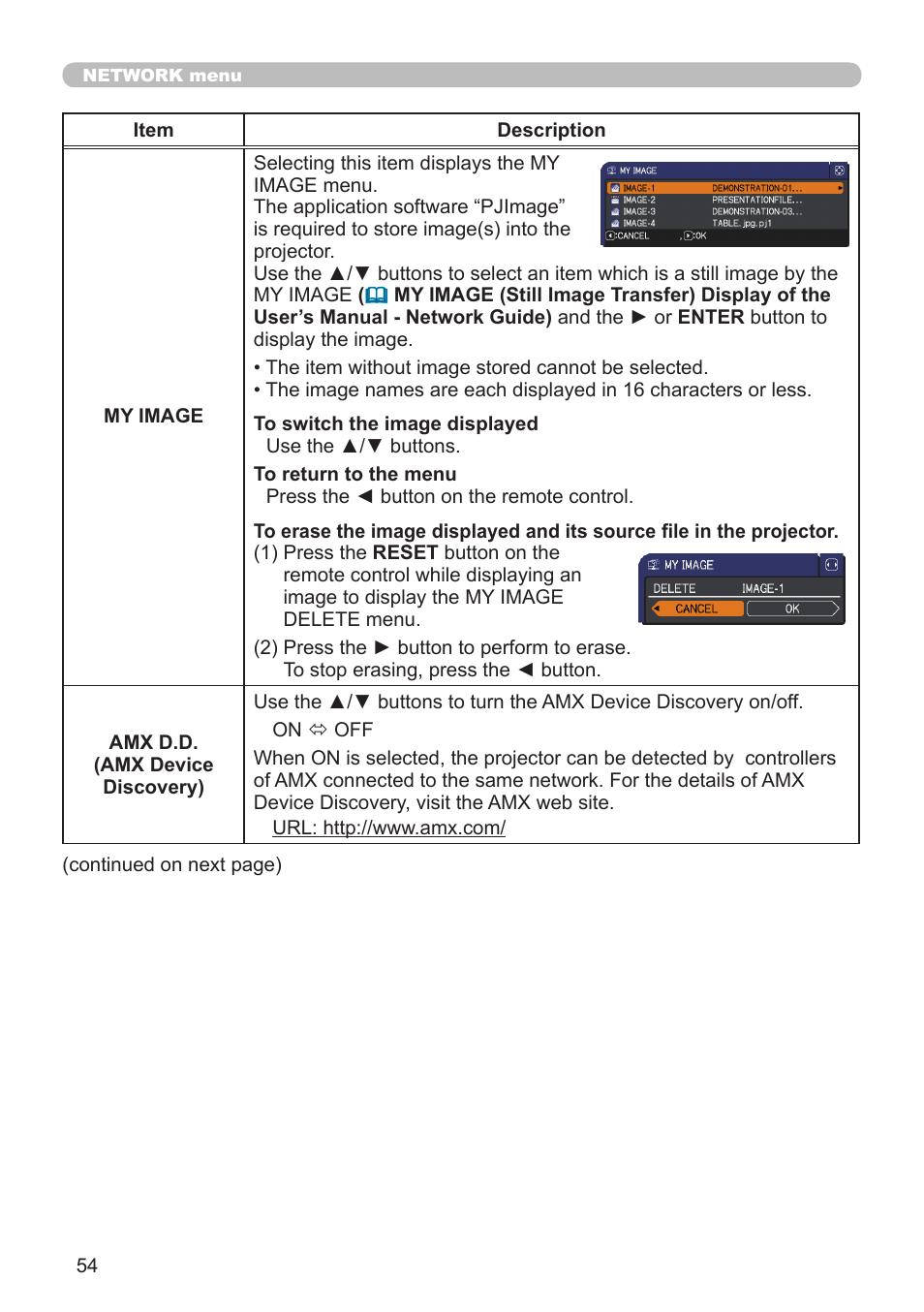 Dukane Projector 8920H-RJ User Manual | Page 54 / 75