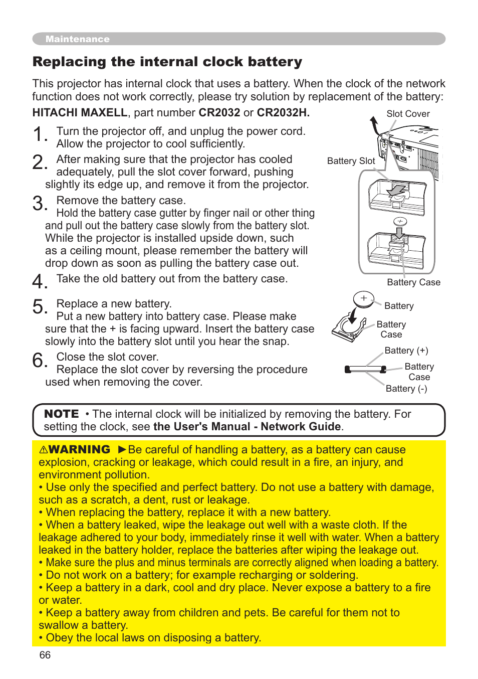 Dukane Projector 8920H-RJ User Manual | Page 66 / 75