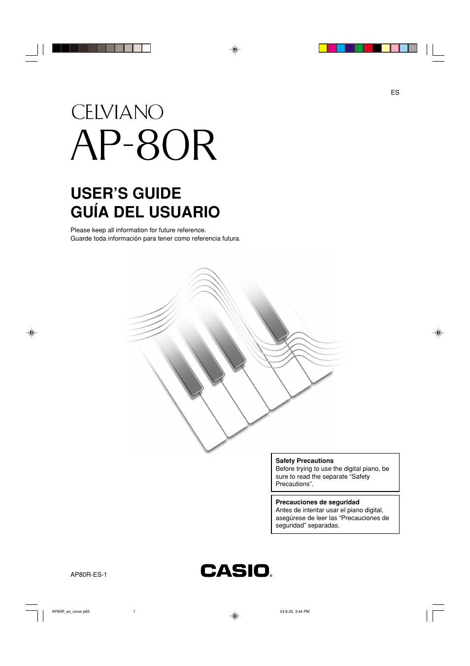 Casio AP-80R User Manual | 53 pages