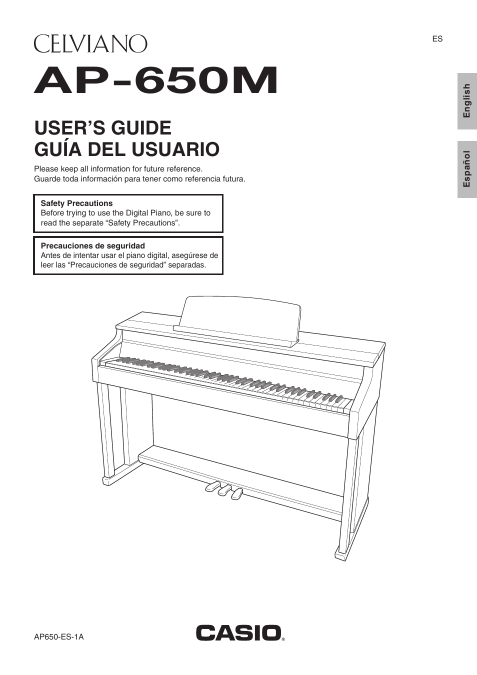 Casio AP-650M User Manual | 84 pages