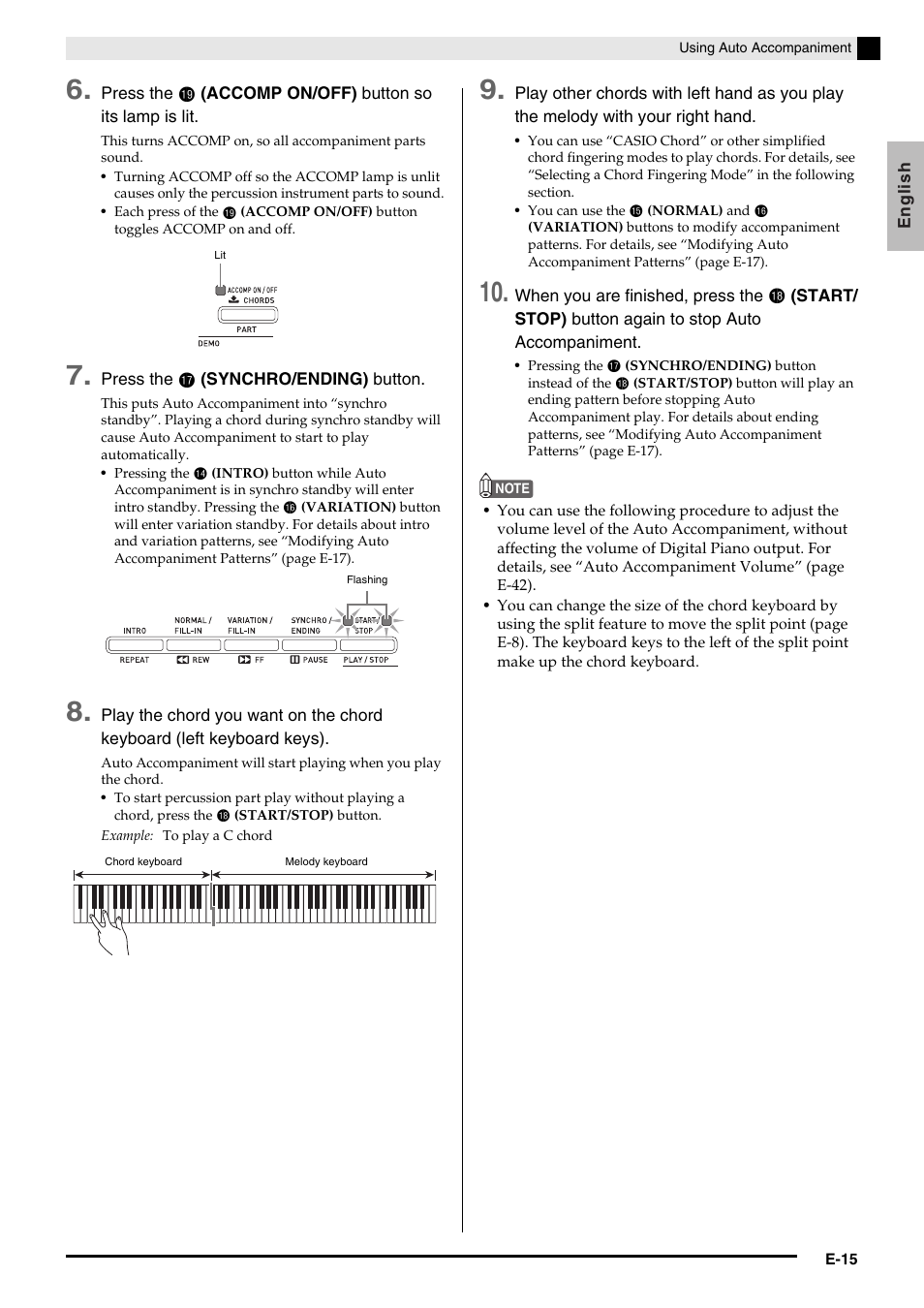 Casio AP-650M User Manual | Page 17 / 84