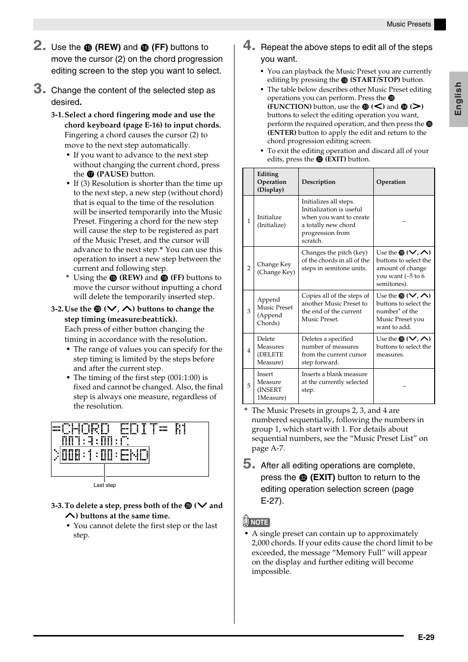 Casio AP-650M User Manual | Page 31 / 84