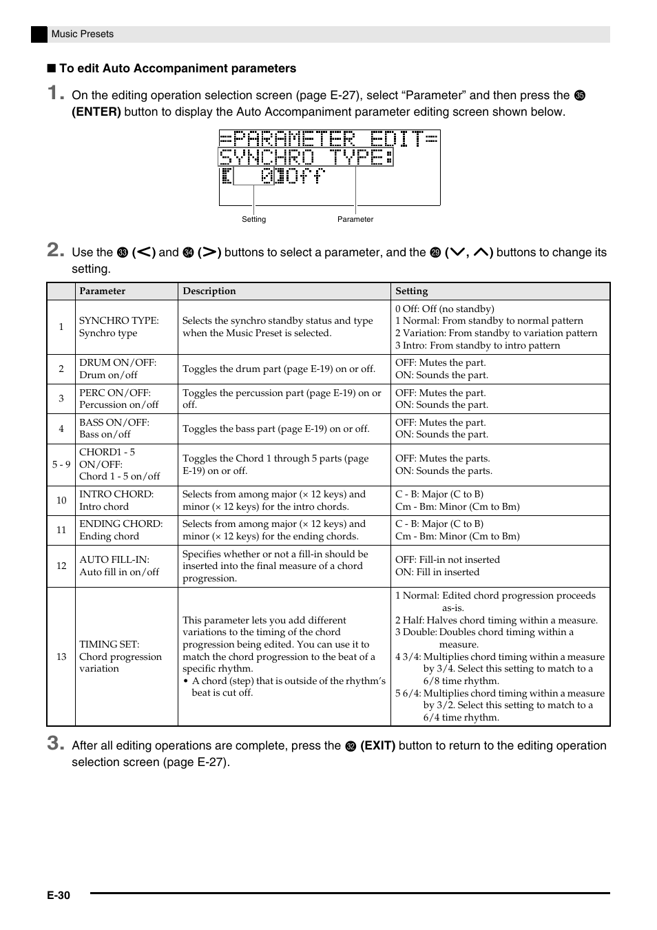 Casio AP-650M User Manual | Page 32 / 84