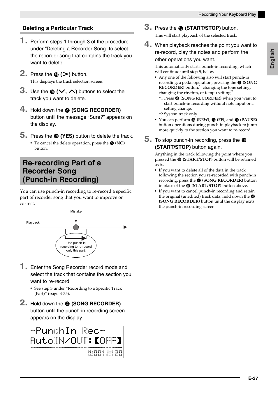 Casio AP-650M User Manual | Page 39 / 84