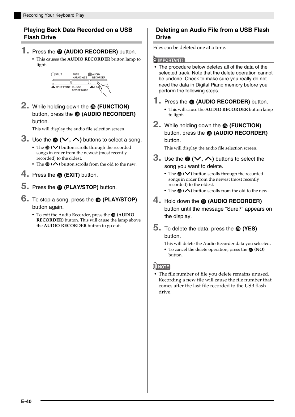 Casio AP-650M User Manual | Page 42 / 84