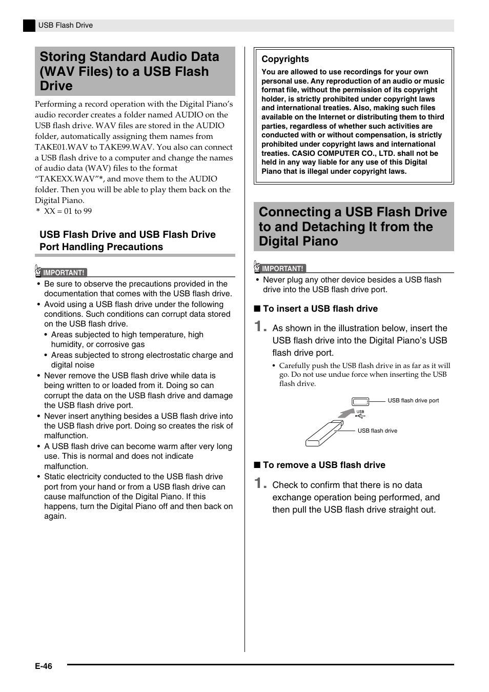 Casio AP-650M User Manual | Page 48 / 84